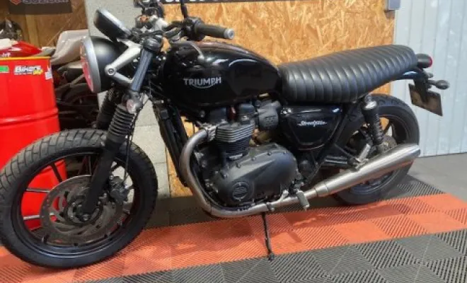 TRIUMPH STREET TWIN 2017, Saint-Étienne, Diagnostic Moto Casse