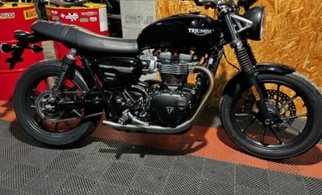 TRIUMPH STREET TWIN 2021 MTT1, Saint-Étienne, Diagnostic Moto Casse