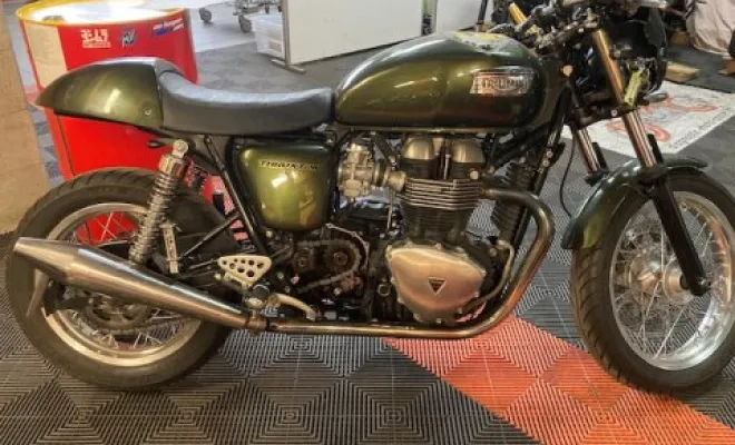 TRIUMPH THRUXTON 2013, Saint-Étienne, Diagnostic Moto Casse
