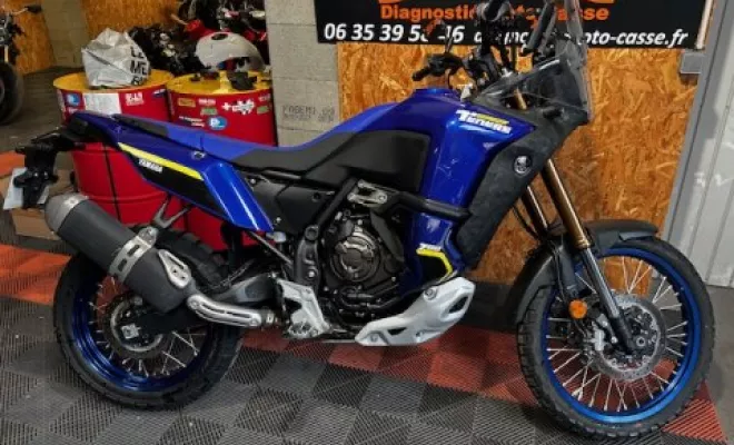 YAMAHA 700 TENERE WORLD RAID 2024, Saint-Étienne, Diagnostic Moto Casse