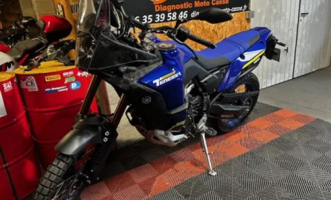 YAMAHA 700 TENERE WORLD RAID 2024, Saint-Étienne, Diagnostic Moto Casse