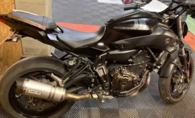 YAMAHA MT 07 2018, Saint-Étienne, Diagnostic Moto Casse