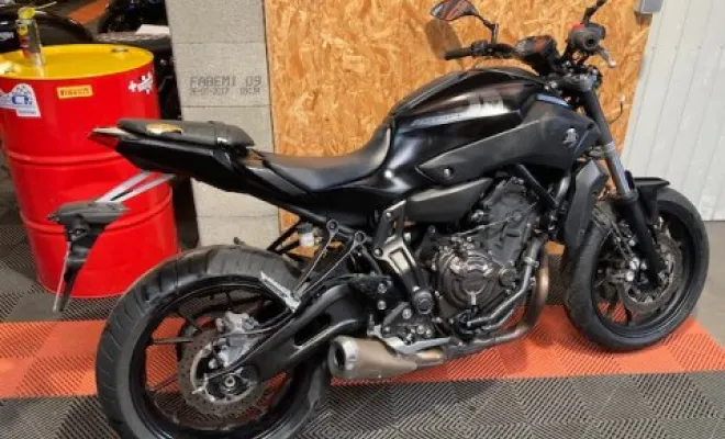 YAMAHA MT07 2017 A2, Saint-Étienne, Diagnostic Moto Casse