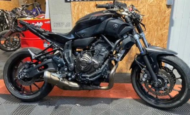 YAMAHA MT07 2017 ABS BRIDEE A2, Saint-Étienne, Diagnostic Moto Casse