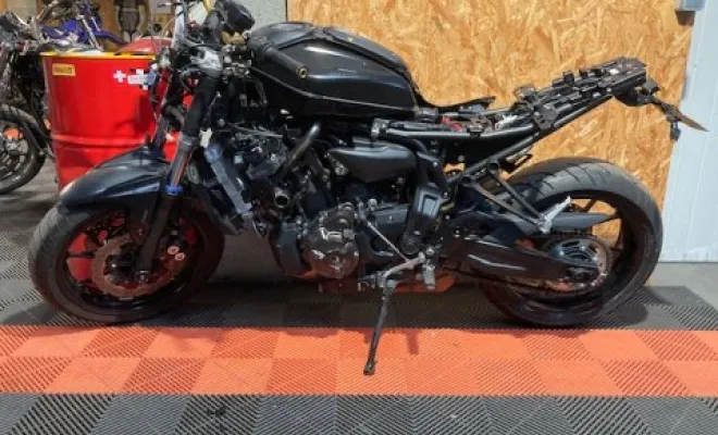 YAMAHA MT07 2017 ABS BRIDEE A2, Saint-Étienne, Diagnostic Moto Casse