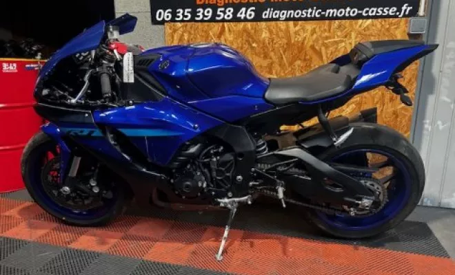 YAMAHA R1 2024, Saint-Étienne, Diagnostic Moto Casse