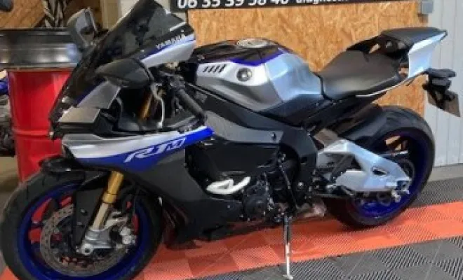 Yamaha R1 M 2018, Saint-Étienne, Diagnostic Moto Casse