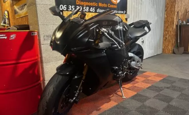 YAMAHA R1 M 2020, Saint-Étienne, Diagnostic Moto Casse