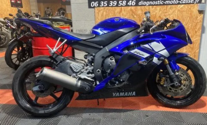 Yamaha R6 2011, Saint-Étienne, Diagnostic Moto Casse