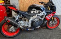 APRILIA 1100 TUONO V4 FACTORY 2018, Saint-Étienne, Diagnostic Moto Casse