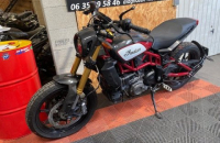 INDIAN 1200 FTR CARBONE 2021, Saint-Étienne, Diagnostic Moto Casse