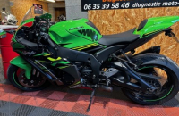 KAWASAKI ZX10R 2019, Saint-Étienne, Diagnostic Moto Casse