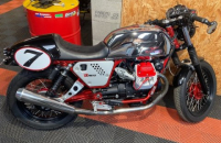 Moto Guzzi V7 racer 2010, Saint-Étienne, Diagnostic Moto Casse