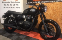 TRIUMPH BONNEVILLE T100 BLACK 2017 7404 KM, Saint-Étienne, Diagnostic Moto Casse