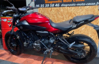 YAMAHA MT07 2016, Saint-Étienne, Diagnostic Moto Casse